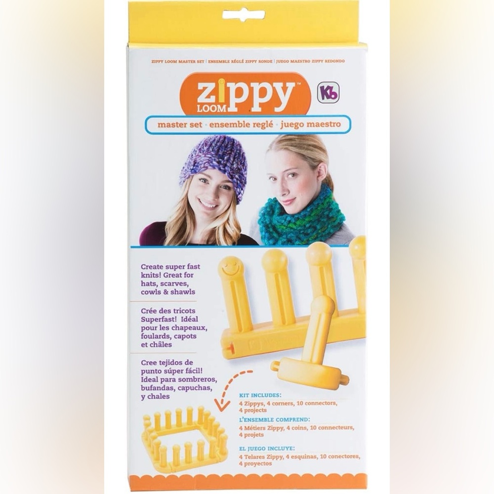 Zippy Loom Master set and Project Booklet!